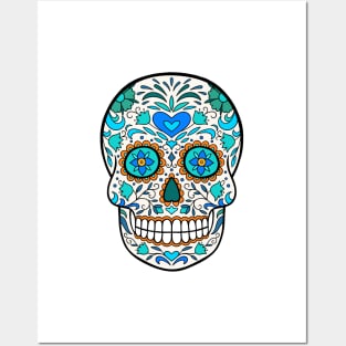 Sugar Skull Art Posters and Art